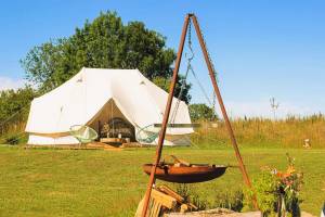 Genießen Sie die Ruhe auf einem Naturcampingplatz in der Creuse