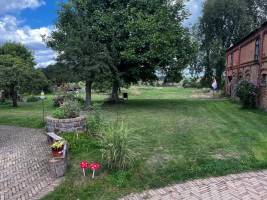 Wunderschöner Stellplatz an einem Brandenburger Landhaus mit Wei