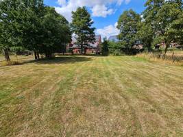Wiesen-Stellplatz auf Bauernhof, mit Blick auf Pferdewiese.