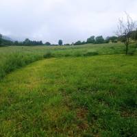 Wiesenstellplatz mit Aussicht auf der Plose, South Tyrol