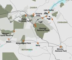 Expeditie Botswana en Zimbabwe (17 dagen)