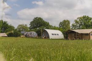 Riverdome with private sanitary faciliti