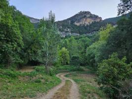 Campingplatz in Saint Etienne de Gourgas, Okzitanien