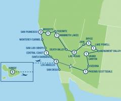 Western Discovery & Maui (22 dagen)