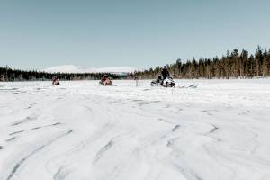 Sneeuwscootersafari in het hart van de natuur