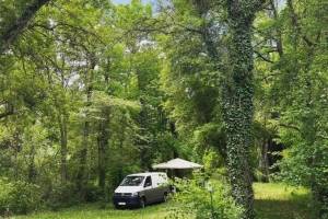 Naturcampingplatz in der Drôme, vor den Toren des Vercors