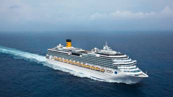 Costa Pacifica - afvaart Mallorca