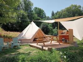 Atemberaubende Aussicht vom Glockenzelt