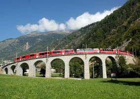 Treinreis Grand train tour Zwitserland