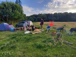Campingplatz in Ploubezre, Bretagne