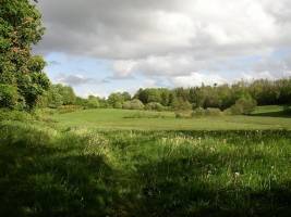 Kleines Camping auf einem Biobauernhof