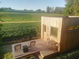 Hütte mit einzigartiger Aussicht und Sauna