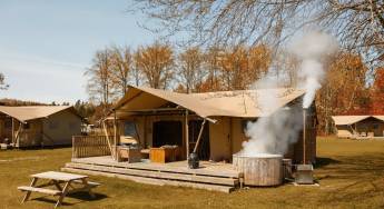 Glamping tent La Gran Vida Hottub | 7 Pers.