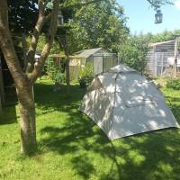 Campingplatz in Gent/Drongen, Ostflandern