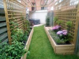 Mikrogarten im Hinterhof