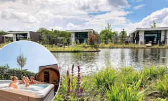 Chalet voor 4 personen met sauna en bubbelbad op vakantiepark We