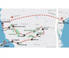 New York, Best of the West + Hawaii (24 dagen)