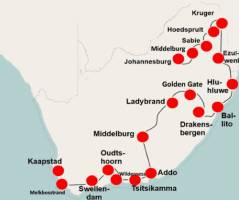 Zuid-Afrika per camper (25 dagen) - Zuidwaarts