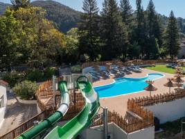 Camping du Château de l'Hom