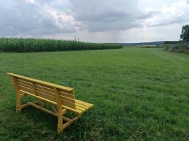 Eisenbahn trifft Land Romantik