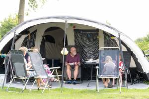 Comfort kampeerplaats hondenvrij