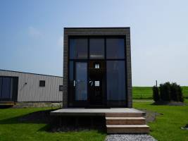 Gezellig Tiny House voor 2 personen aan het IJsselmeer op een va