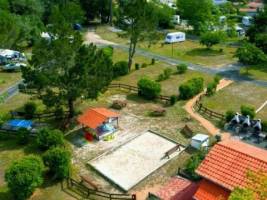 Camping Bel Air Village le Lac de Cazaux