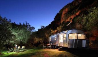 Glamping Airstream in Andalusien