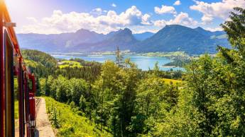 Fly & train Oostenrijk