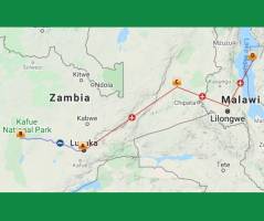 Onbekend Kafue, wildrijk South Luangwa en strand Malawi (12 dage