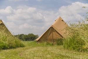Pop-up glampin Buurvrouws' Belltentje | 2-4 pers.