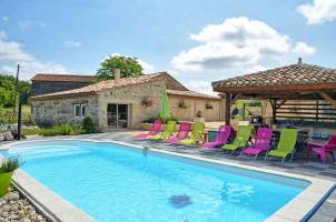 Vakantiehuis in Paulhiac met zwembad, in Aquitaine.