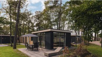 Kubus Lodge met infrarood cabine