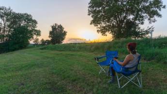 Bauernhofcamping mit Sauna in Baden-Württemberg