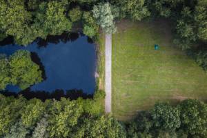 Privater Wald- und Naturcampingplatz in Ostflandern