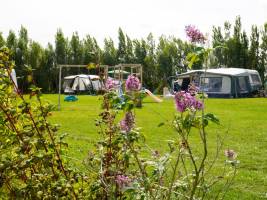 Kampeerplaats 11 met privé sanitair