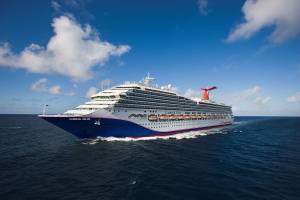 17 daagse Transatlantisch cruise met de Carnival Valor