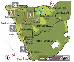 Het hart van Afrika, van Kaapstad tot Victoria watervallen (24 d