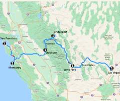 California Sierra Nevada (9 dagen)