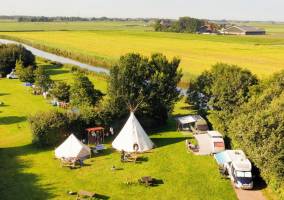 Campingplatz in Reahus, Friesland
