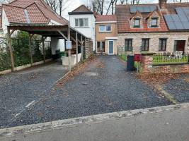 Parkrampe für Wohnmobile in der Nähe von Gent