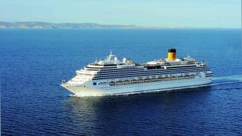 Costa Fascinosa - afvaart Barcelona