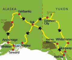 Het beste van Alaska & Yukon (16 dagen)