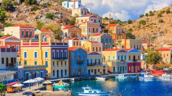 Costa Pacifica - afvaart Athene
