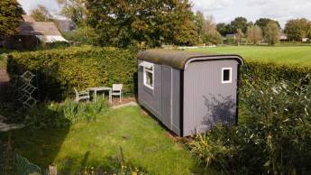Campingplatz in Waspik, Nordbrabant In einem großen natürlichen 